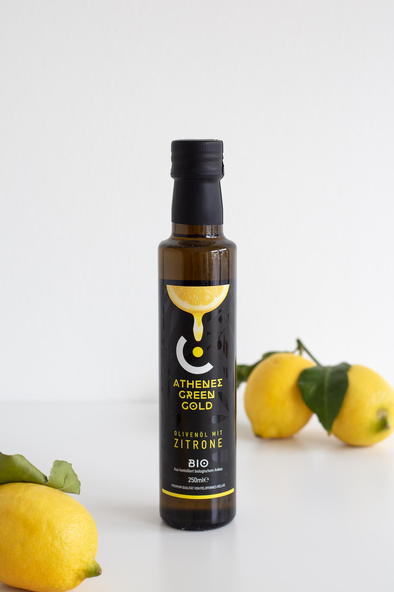 Bio-Olivenöl mit Zitrone